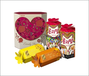 롯데제과, 화이트데이 기획 제품 사진